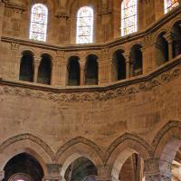 Cathédrale Saint-Mammès de Langres - Interior, chevet triforium