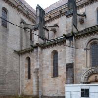 Cathédrale Saint-Mammès de Langres - Exterior, north nave elevation