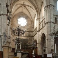 Cathédrale Saint-Mammès de Langres - Interior, south transept elevation from crossing