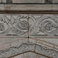 Cathédrale Saint-Mammès de Langres - Interior, chevet, north arcade, frieze