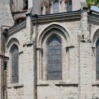 Cathédrale Notre-Dame de Lausanne - Exterior, southeast chevet elevation