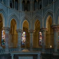 Cathédrale Notre-Dame de Lausanne - Interior, chevet looking east, hemicycle