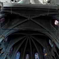 Cathédrale Notre-Dame de Lausanne - Interior, chevet, vault