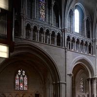 Cathédrale Notre-Dame de Lausanne - Interior, nave looking northeast