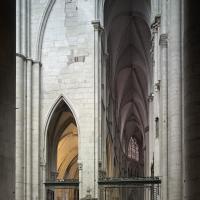 Cathédrale Saint-Julien du Mans - Interior, north transept, eastern side and north choir aisle