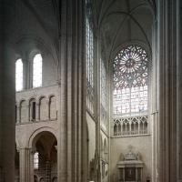 Cathédrale Saint-Julien du Mans - Interior, north transept and crossing