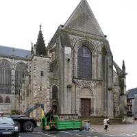 Cathédrale Saint-Julien du Mans - Exterior, western frontispiece