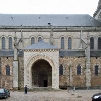 Cathédrale Saint-Julien du Mans - Exterior, nave, south flank and south portal porch