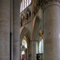 Cathédrale Saint-Julien du Mans - Interior, chevet, north inner ambulatory looking northwest