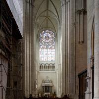 Cathédrale Saint-Julien du Mans - Interior, north transept 