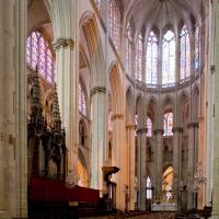Cathédrale Saint-Julien du Mans - Interior, chevet looking northeast
