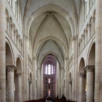 Cathédrale Saint-Julien du Mans - Interior, nave, looking east