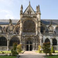 Collégiale Notre-Dame des Andelys - Exterior, south transept elevation