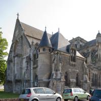 Collégiale Notre-Dame des Andelys - Exterior, northeast corner