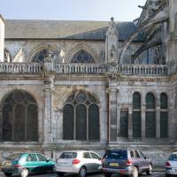 Collégiale Notre-Dame des Andelys - Exterior, north chevet elevation