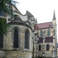 Cathédrale Saint-Pierre de Lisieux - Exterior, northeast chevet and transept elevation