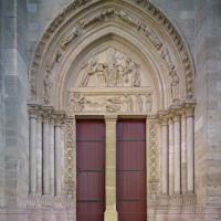 Collégiale Notre-Dame de Mantes-la-Jolie - Exterior, western frontispiece, north portal