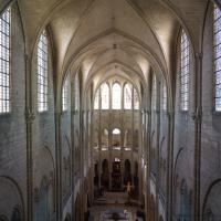 Collégiale Notre-Dame de Mantes-la-Jolie - Interior, east chevet from clerestory level
