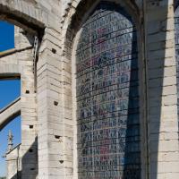Collégiale Notre-Dame de Mantes-la-Jolie - Exterior, chevet stained glass