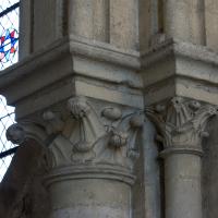 Collégiale Notre-Dame de Mantes-la-Jolie - Interior, nave, south gallery, capitals