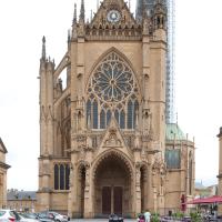 Cathédrale Saint-Étienne de Metz - Exterior, western frontispiece