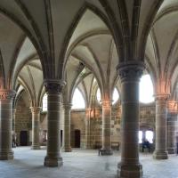Abbaye du Mont-Saint-Michel - Interior, knight's hall