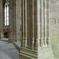 Abbaye du Mont-Saint-Michel - Interior, south chevet ambulatory, chapel entrance