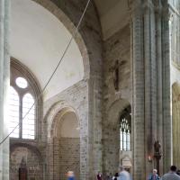Abbaye du Mont-Saint-Michel - Interior, north transept from crossing