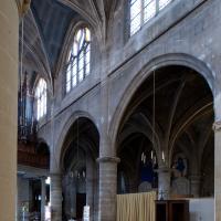 Église Saint-Pierre-et-Saint-Paul de Montreuil - Interior, north nave elevation looking northwest