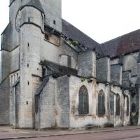 Église Saint-Pierre-és-Liens de Mussy-sur-Seine - Exterior, south face elevation