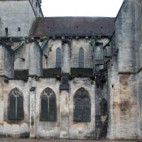 Église Saint-Pierre-és-Liens de Mussy-sur-Seine - Exterior, south face elevation