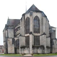 Église Saint-Pierre-és-Liens de Mussy-sur-Seine - Exterior, east chevet elevation