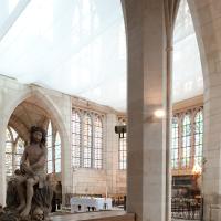 Église Saint-Pierre-és-Liens de Mussy-sur-Seine - Interior, chevet looking northeast
