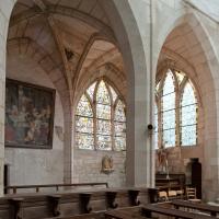 Église Saint-Pierre-és-Liens de Mussy-sur-Seine - Interior, north chevet arcade