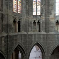 Cathédrale Saint-Just-Saint-Pasteur de Narbonne - Interior, chevet, triforium looking  northeast