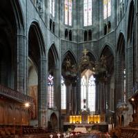 Cathédrale Saint-Just-Saint-Pasteur de Narbonne - Interior, chevet, looking northeast