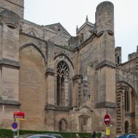 Cathédrale Saint-Just-Saint-Pasteur de Narbonne - Exterior, the unfinished west end