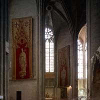 Cathédrale Saint-Just-Saint-Pasteur de Narbonne - Interior, chevet, north aisle and ambulatory looking east