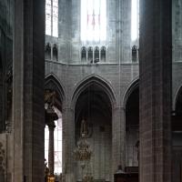 Cathédrale Saint-Just-Saint-Pasteur de Narbonne - Interior, chevet, north aisle looking south