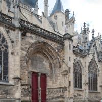 Cathédrale Saint-Cyr-Sainte-Juiliette de Nevers - Exterior, north chevet elevation and portal