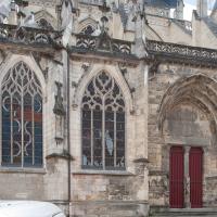 Cathédrale Saint-Cyr-Sainte-Juiliette de Nevers - Exterior, north chevet elevation and portal