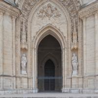 Cathédrale Sainte-Croix d'Orléans - Exterior, western frontispiece, center portal