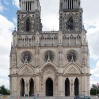 Cathédrale Sainte-Croix d'Orléans - Exterior, western frontispiece