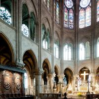 Cathédrale Notre-Dame de Paris - Interior, chevet looking northeast 