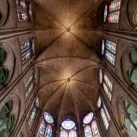 Cathédrale Notre-Dame de Paris - Interior, chevet, vaults