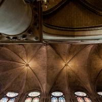 Cathédrale Notre-Dame de Paris - Interior, chevet vault