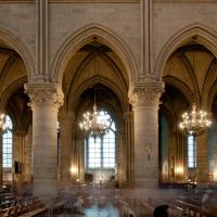 Cathédrale Notre-Dame de Paris - Interior, nave, north arcade elevation