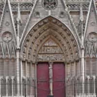 Cathédrale Notre-Dame de Paris - Exterior, north transept, portal