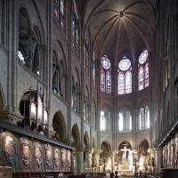 Cathédrale Notre-Dame de Paris - Interior, chevet looking northeast