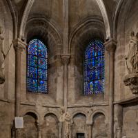 Église Saint-Germain-des-Prés - Interior, chevet, ambulatory, southeast radiating chapel